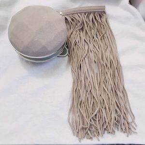 Bcbg ball shape with fringe handle